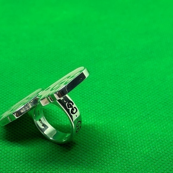 GUCCI 925 Silver ring authentic 100% - Picture 6 of 13